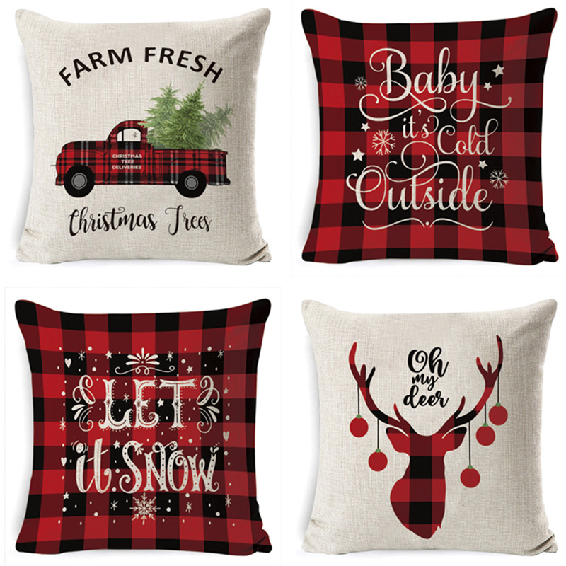 Elevate Your Holiday Decor with Festive Christmas Throw Pillows(图2)